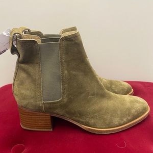 Rag & Bone Green Suede Heeled Shoes